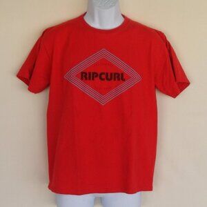 RIP CURL Tshirt, XL, True Red, logo/Diamond, AA